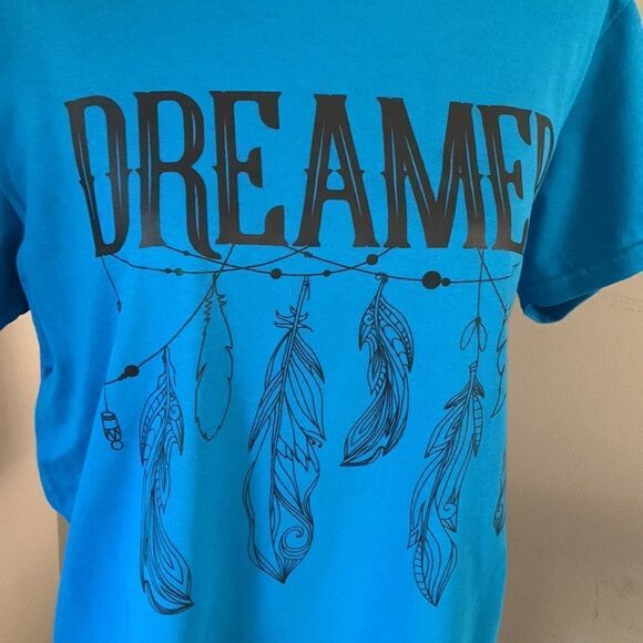NWOT Dreamer boho dream catcher short sleeve Gildan T-shirt various sizes - Picture 3 of 8